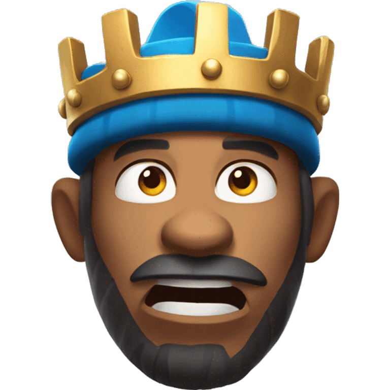 Create a vibrant and dynamic emote featuring the Royal Giant from Clash Royale. emoji