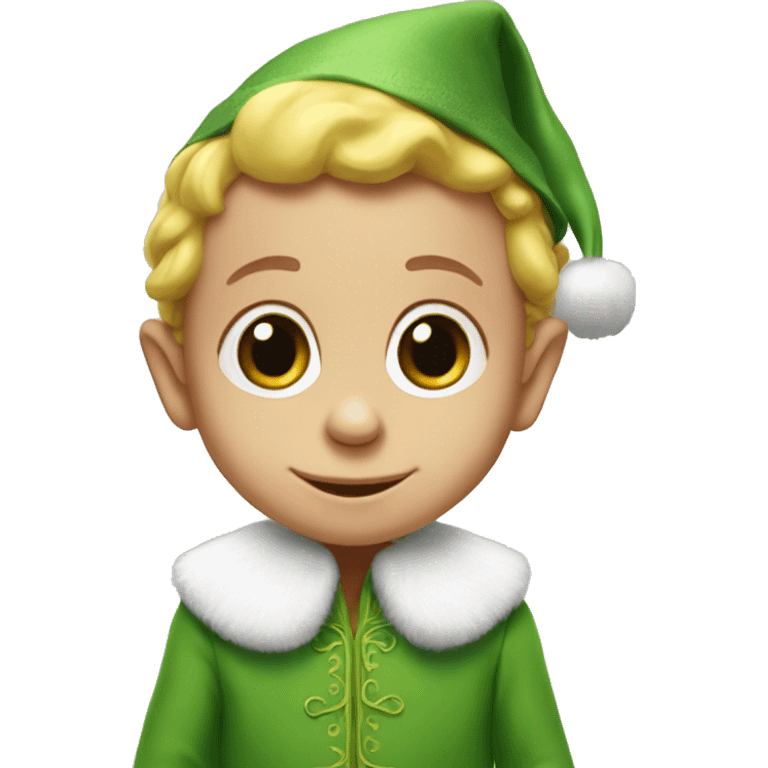 Cute baby Buddy the Elf emoji