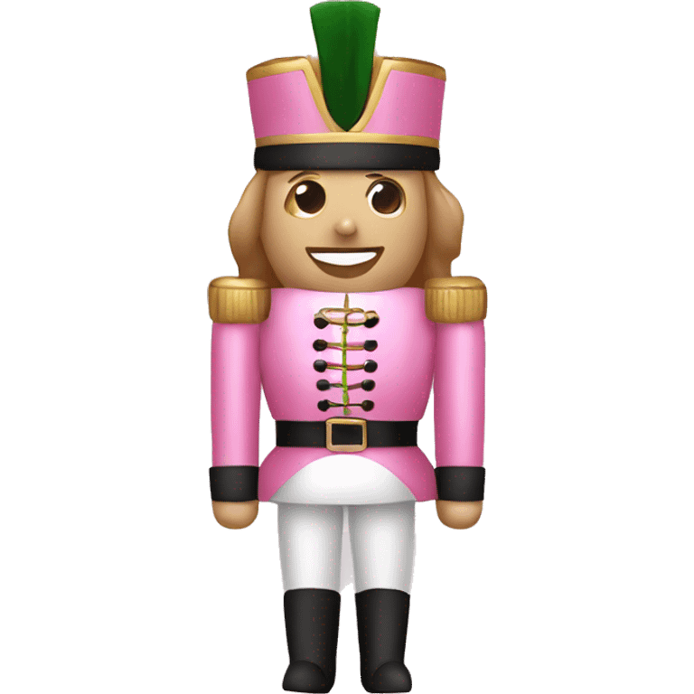 nutcracker christmas pink  emoji