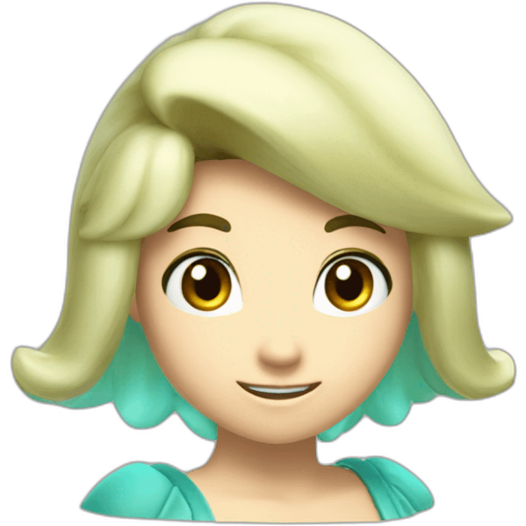 Rosalina from Mario galaxy emoji