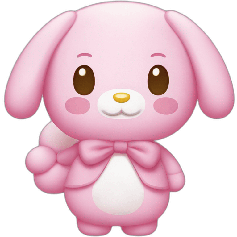 my melody sanrio emoji