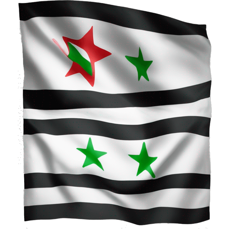 Free Syrian Flag  emoji