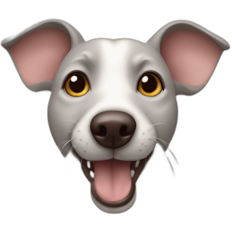 Rat dog emoji