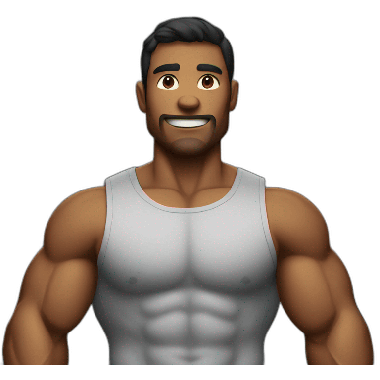 Muscular man emoji