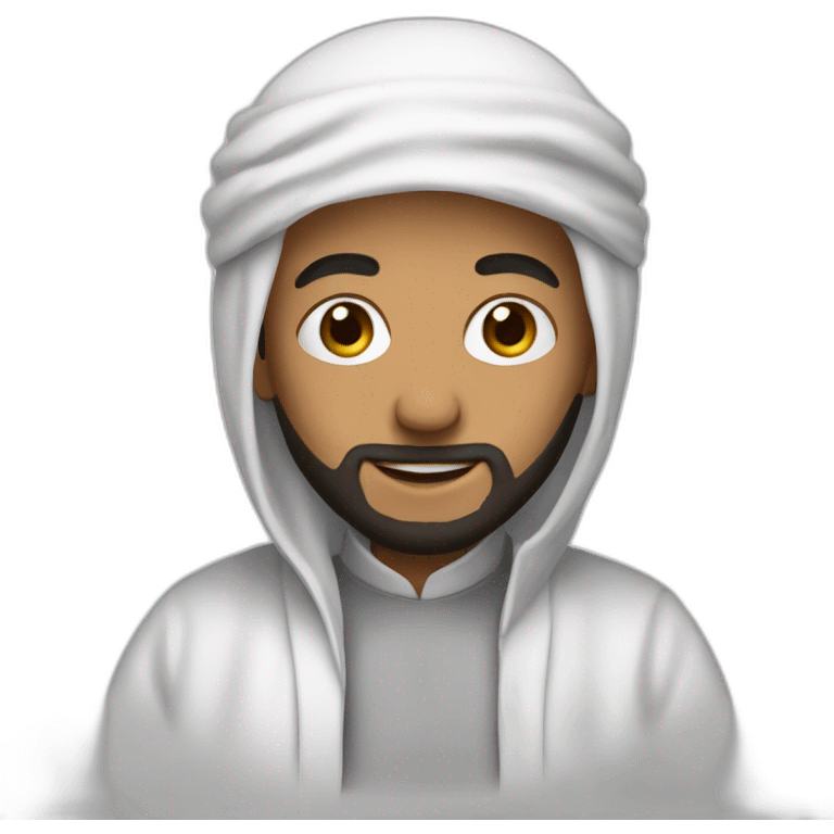 muslim with a tephiline emoji