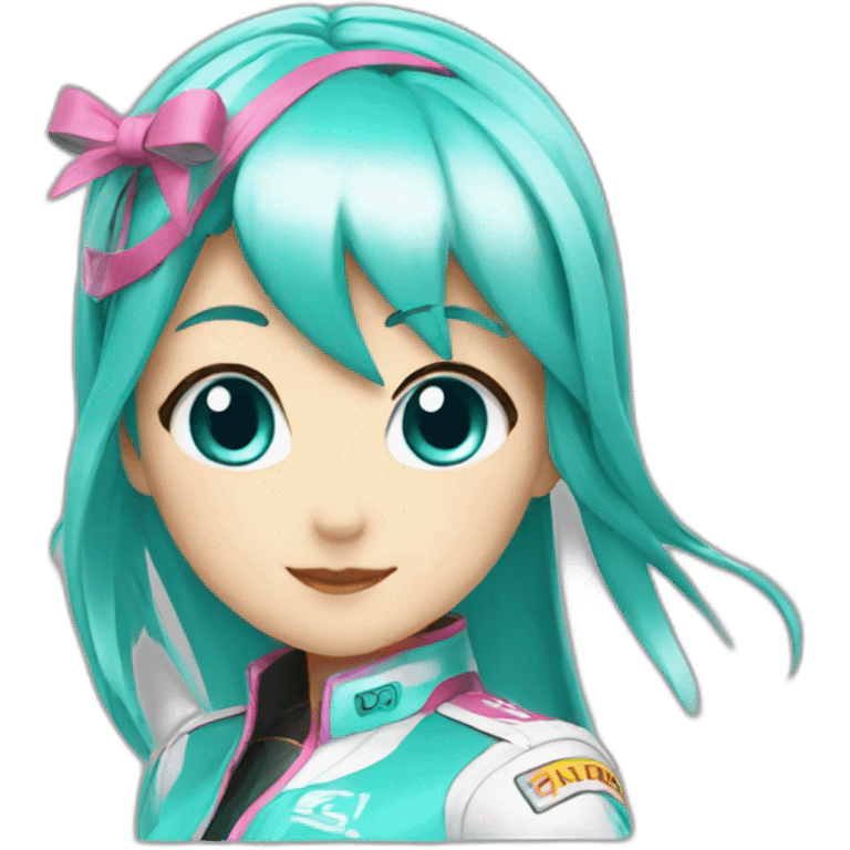 racing miku emoji