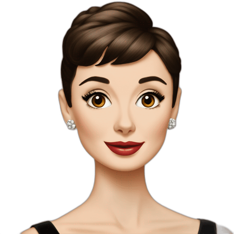 Audrey Hepburn emoji