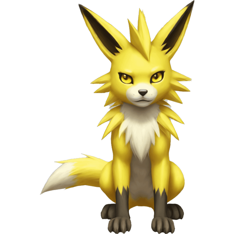 Renamon-Jolteon-Zeraora full body emoji