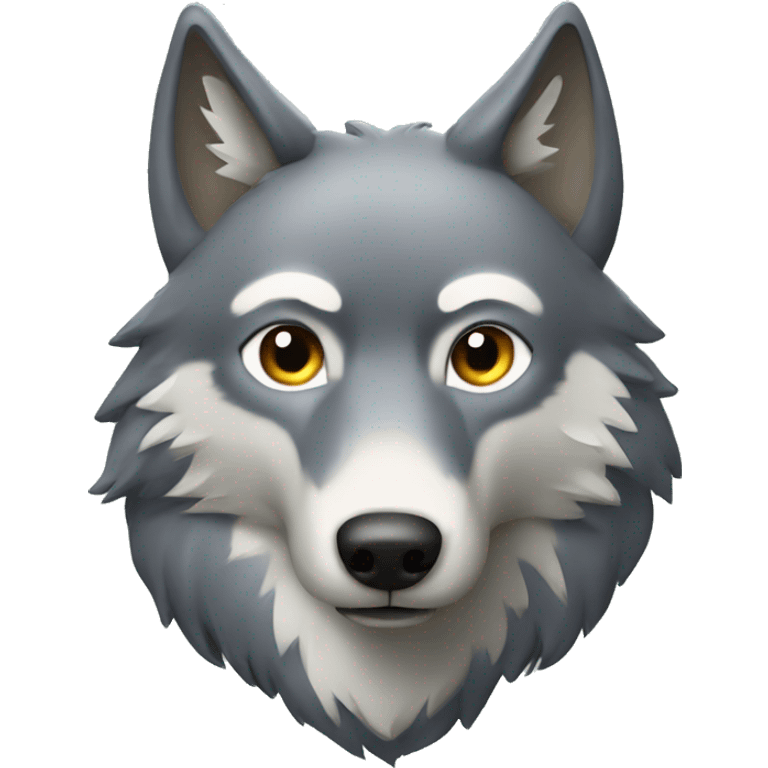 wolf in the forest emoji