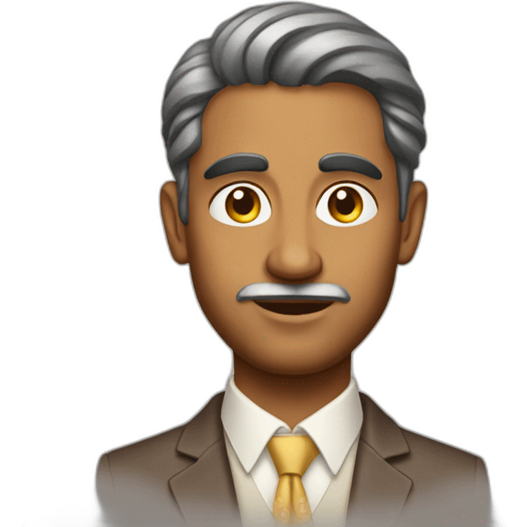 Indian rich man emoji