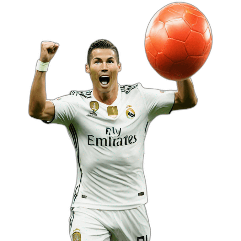 cristiano siuu celebration emoji