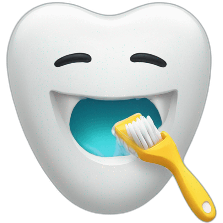 brush teeth emoji