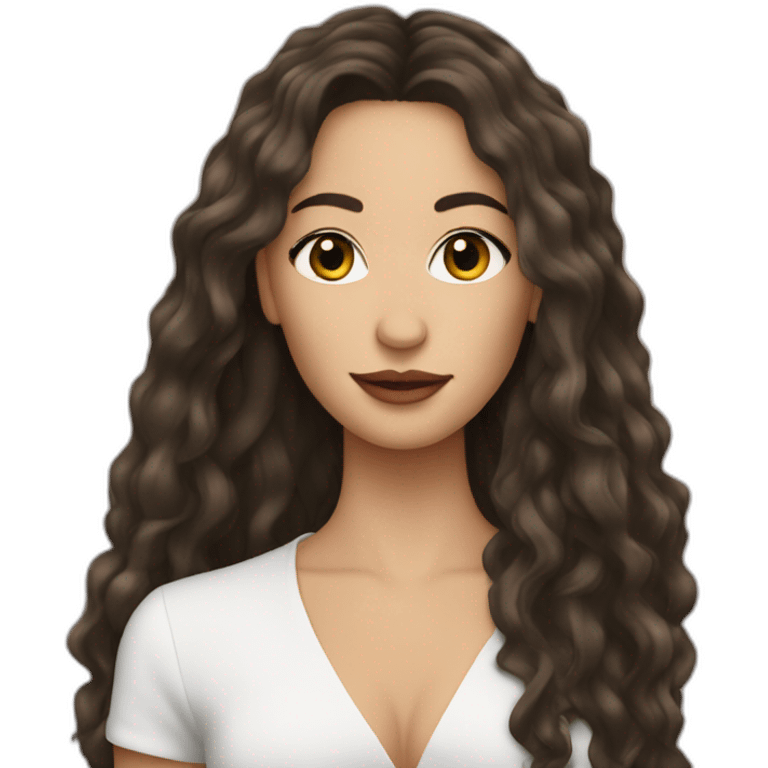 Tal French singer with Long hair emoji