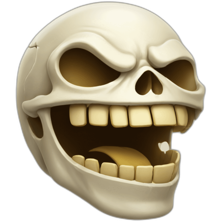 LAughing skull emoji