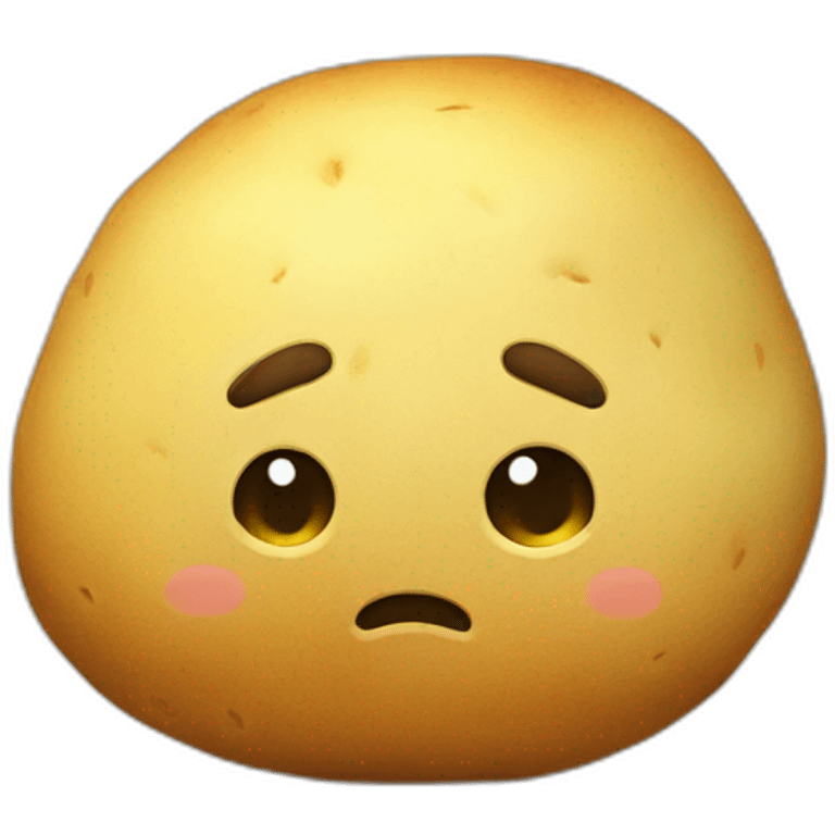 a pooped potato emoji