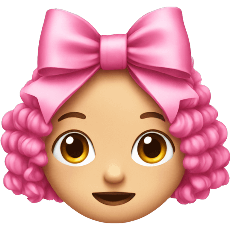 pink bows emoji