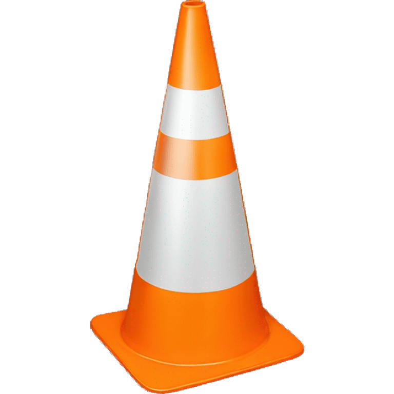 Traffic cone  emoji