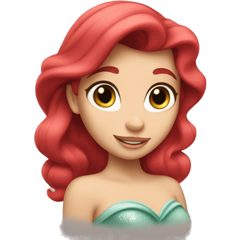 Ariel from disney emoji