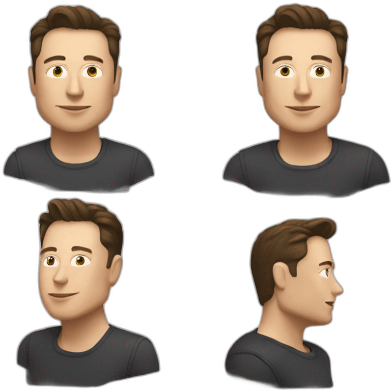 Elon Musk emoji