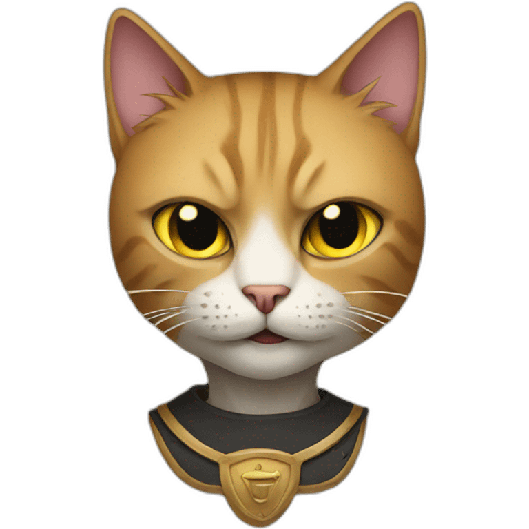 badass cat emoji