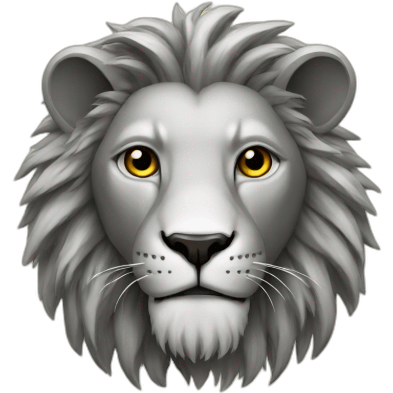 robot lion emoji