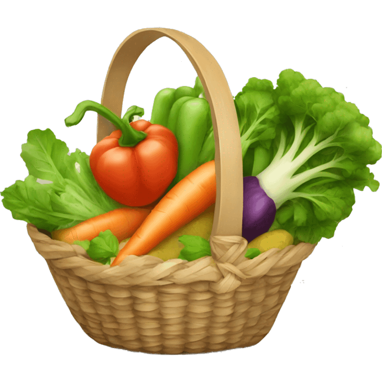 vegetable basket emoji