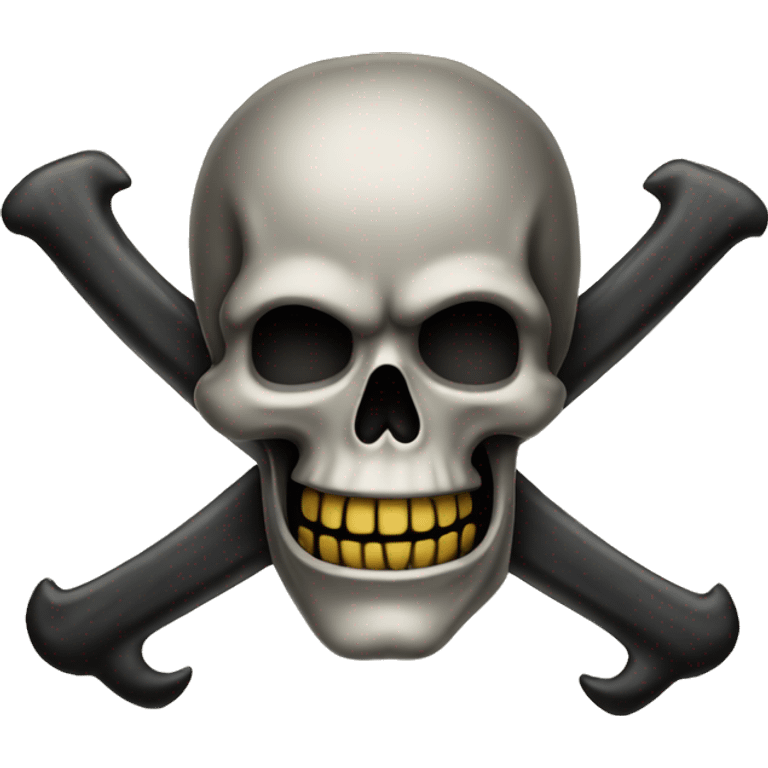 sad "jolly Roger" emoji