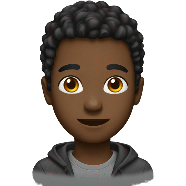 black boy emoji