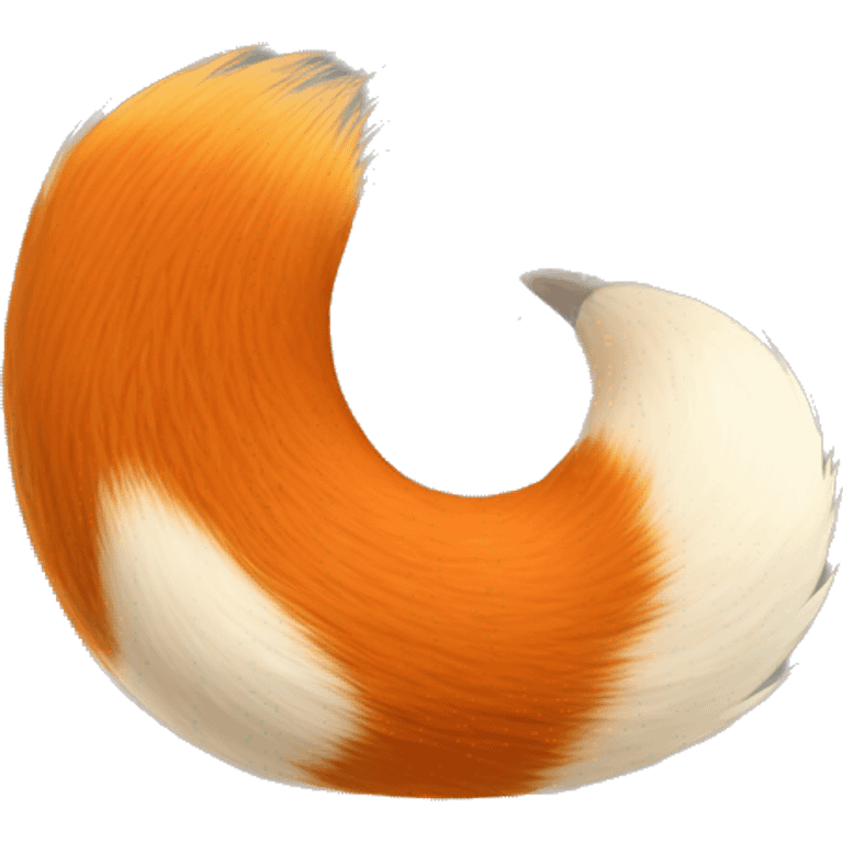 Fox tail emoji