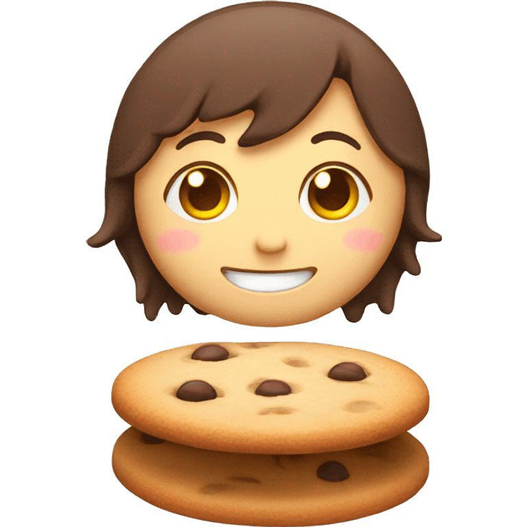 cute cookie emoji