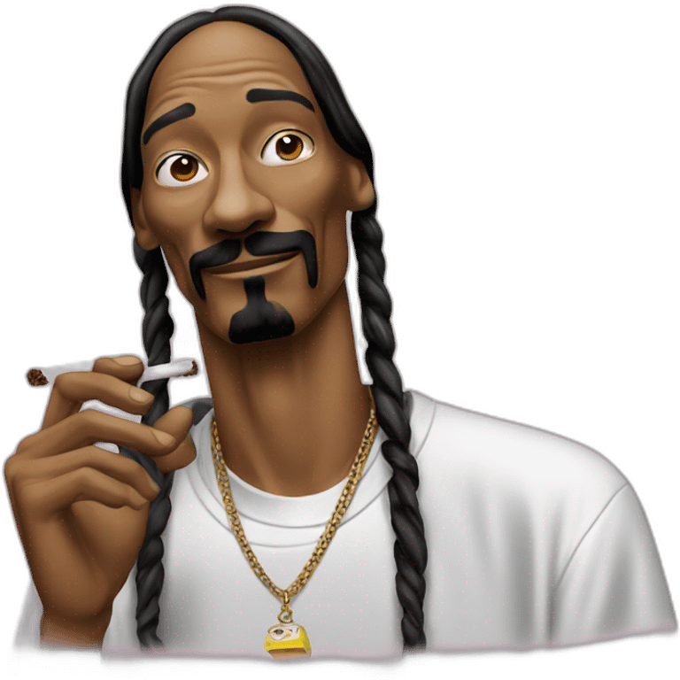 snoop dogg smoking candy emoji