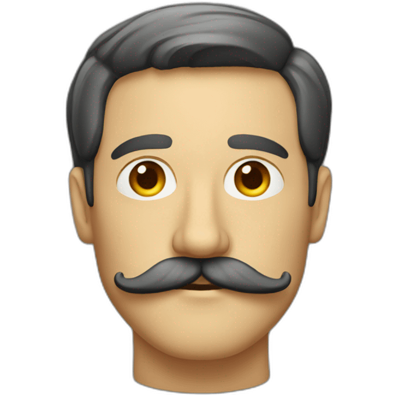 german man with mustache emoji