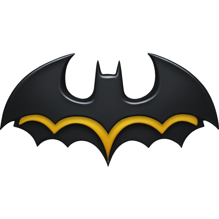 Batman logo emoji