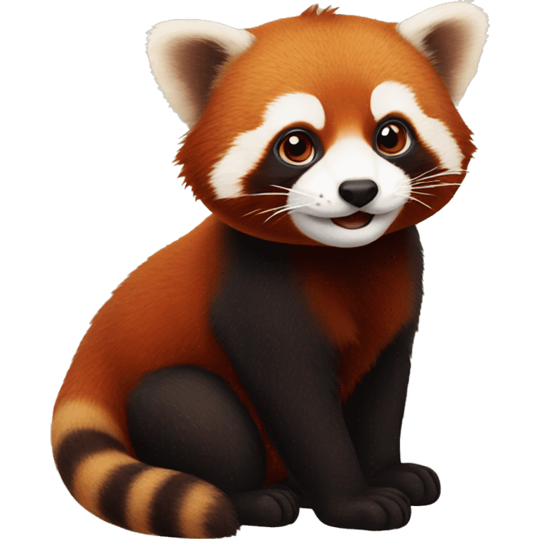 Red Panda baby emoji