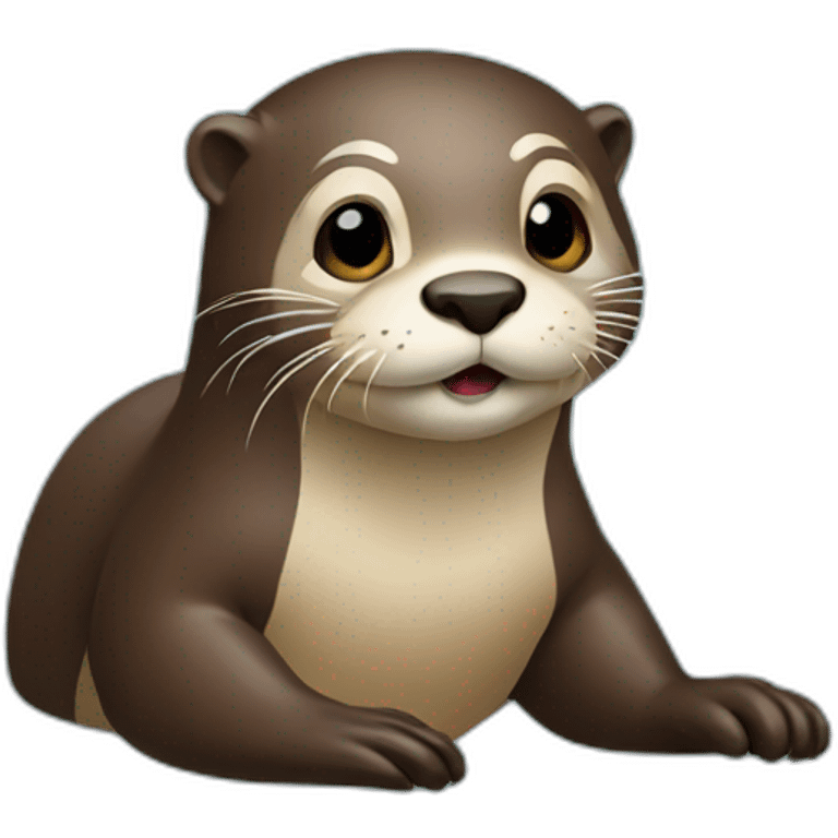 otter coding emoji