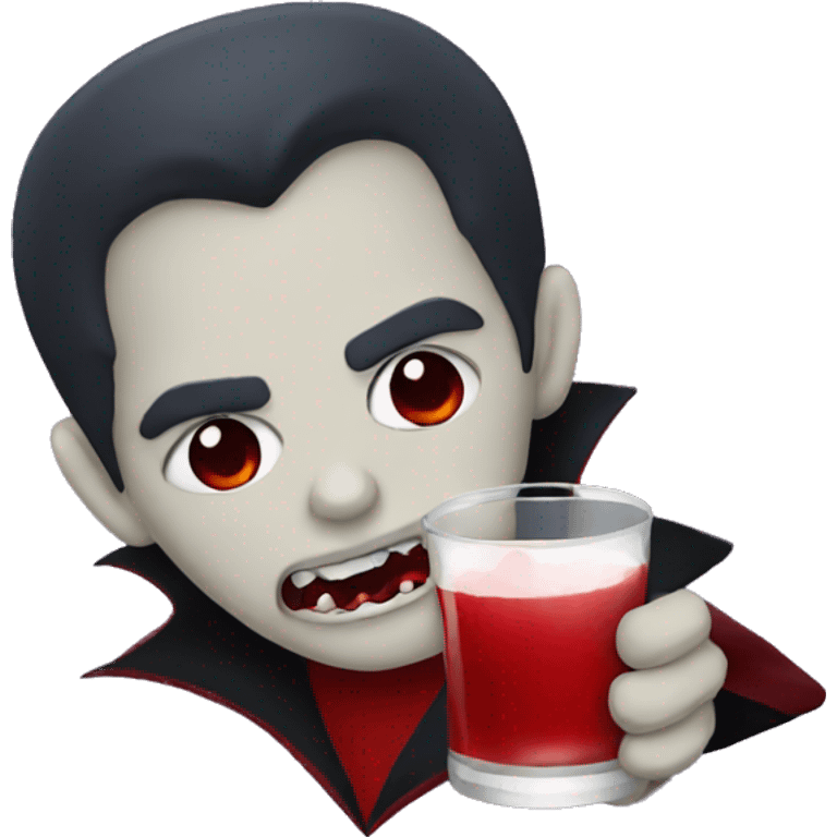 vampire drinking emoji