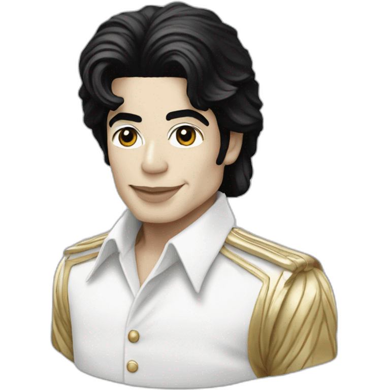 Michael Jackson white emoji