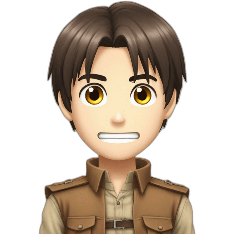 Eren Titan SHINGEKY NO KYOJIN emoji