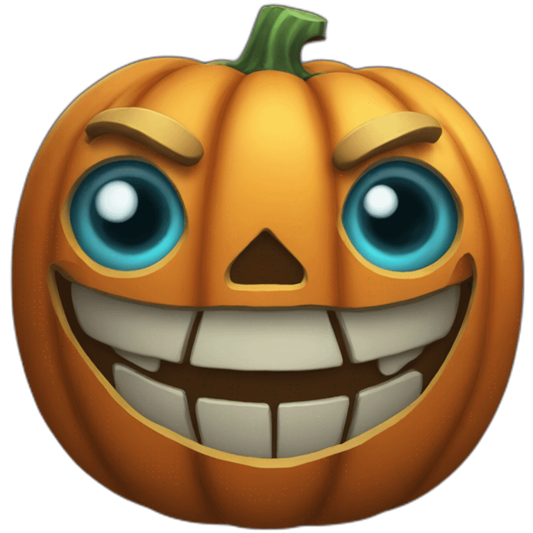 Halloween pumkin emoji