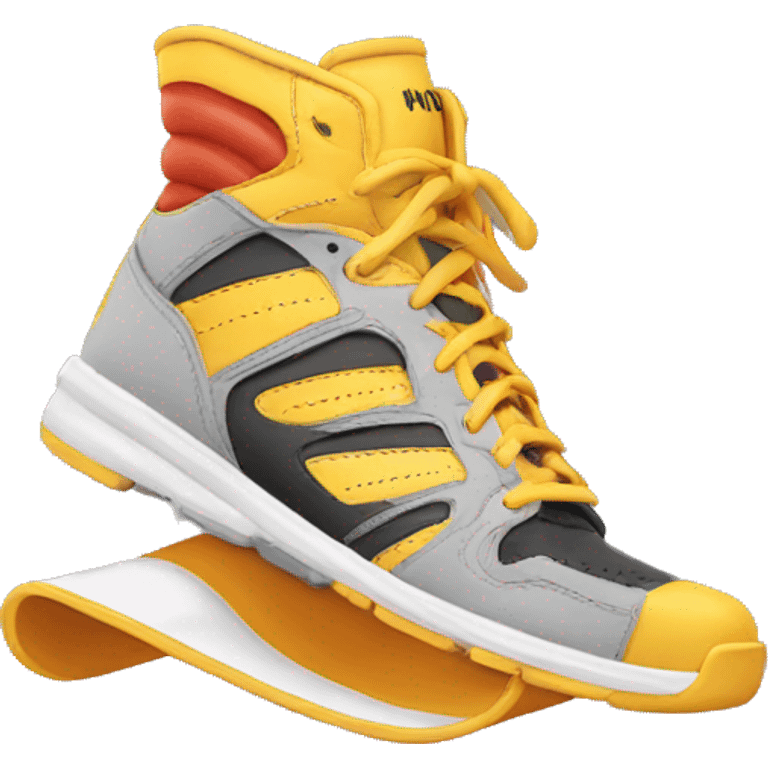 Running wing shoes  emoji