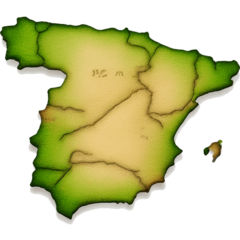 Map of Spain  emoji