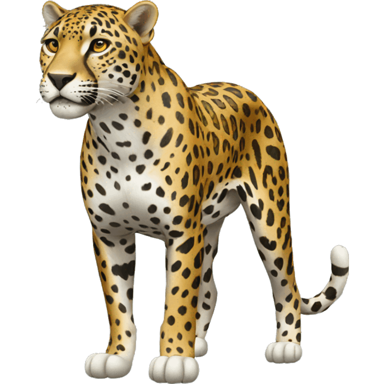 jaguar full body side emoji