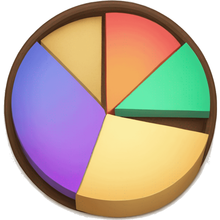 5% pie chart emoji