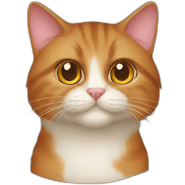 Persan cat red emoji