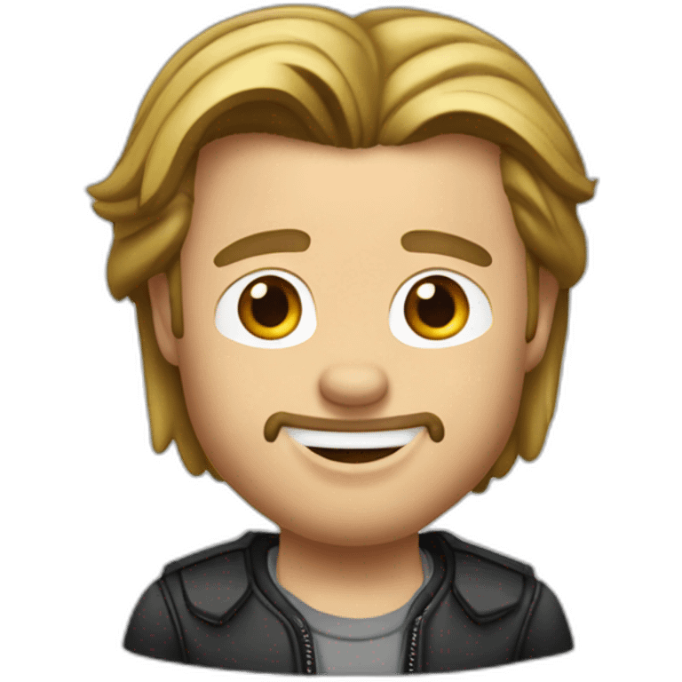 brad pitt mickey o’neil emoji