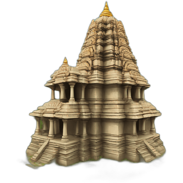 Krishna temples emoji