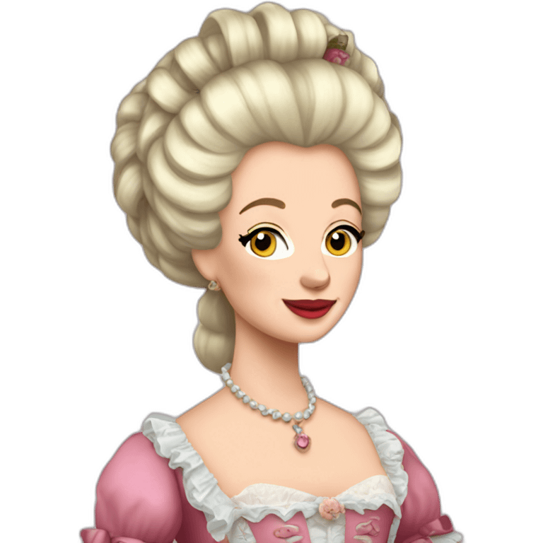 Marie Antoinette emoji