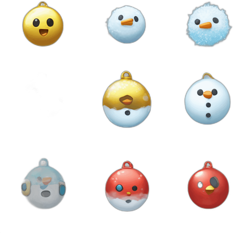 Snowman Badge Medal Epic Mystery Legendary NewYear PokemonTheme Pokeball Snowfall Snowballs emoji