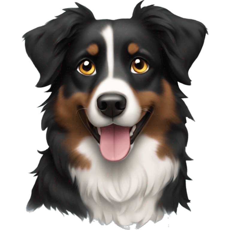 black australian shepherd emoji