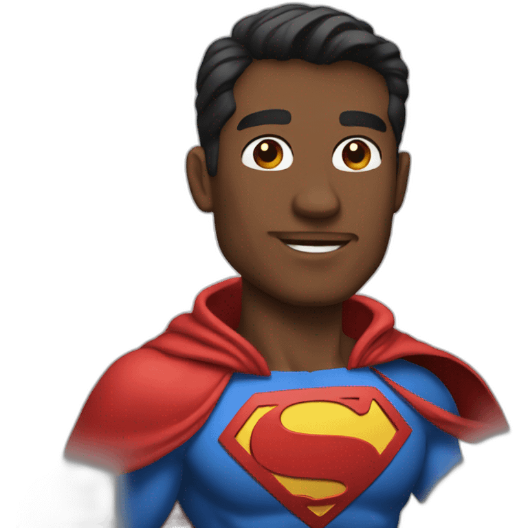 Super man emoji